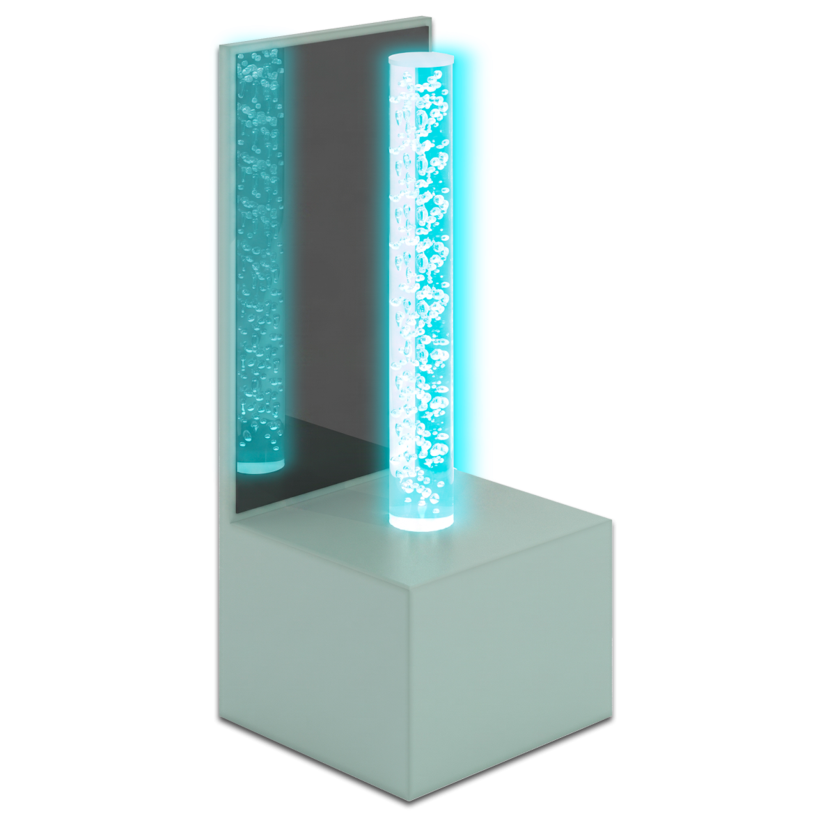 Coluna de Bolhas Iluminadas